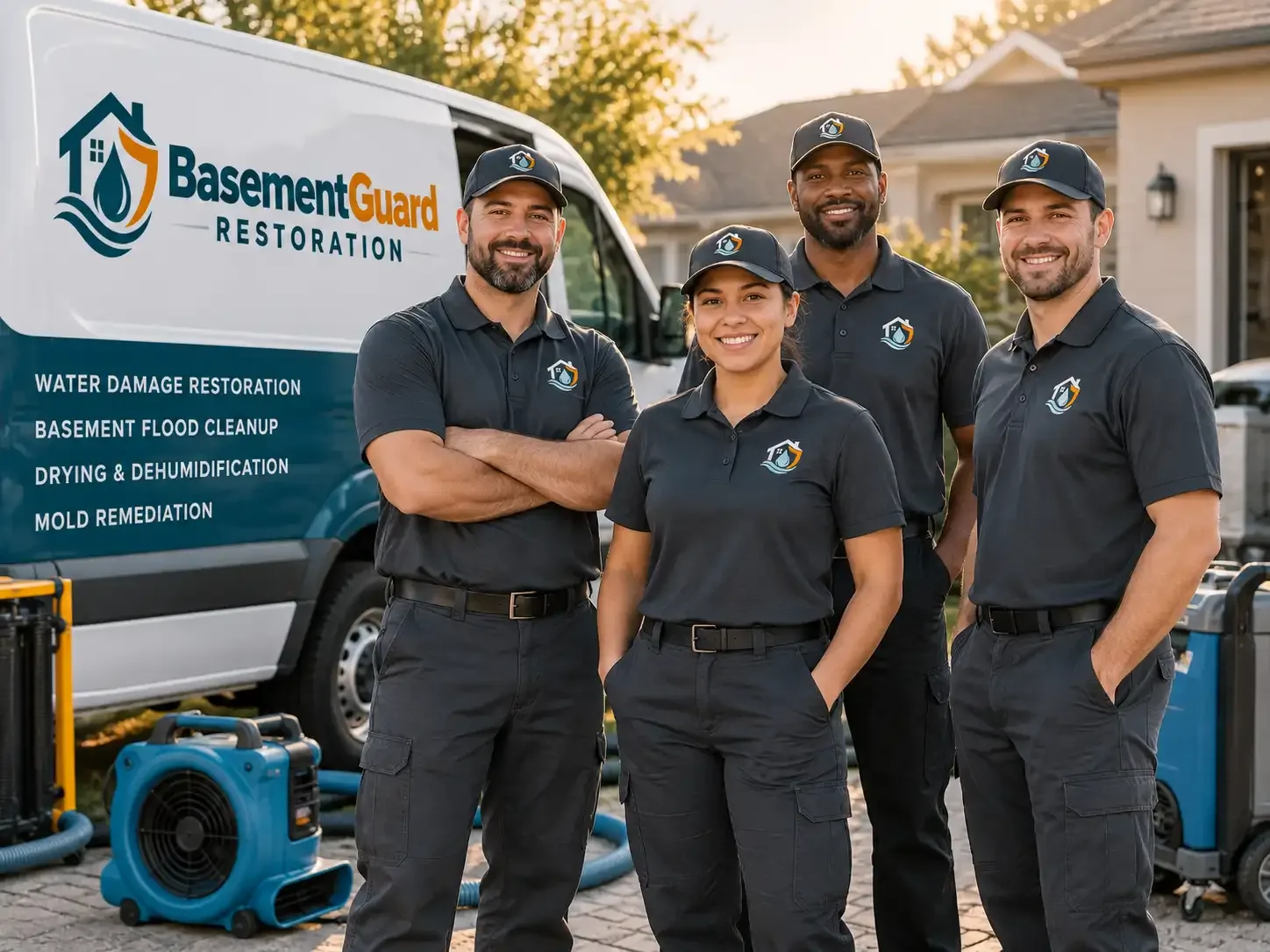 Basement Water Damage Restoration company in Evergreen, LA